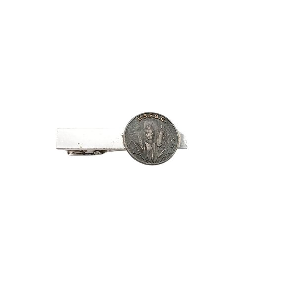 Vintage USFGC United States Foreign Grain Council Tie Clip